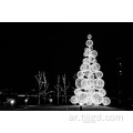 الذهب LED Glow Christmas Tree